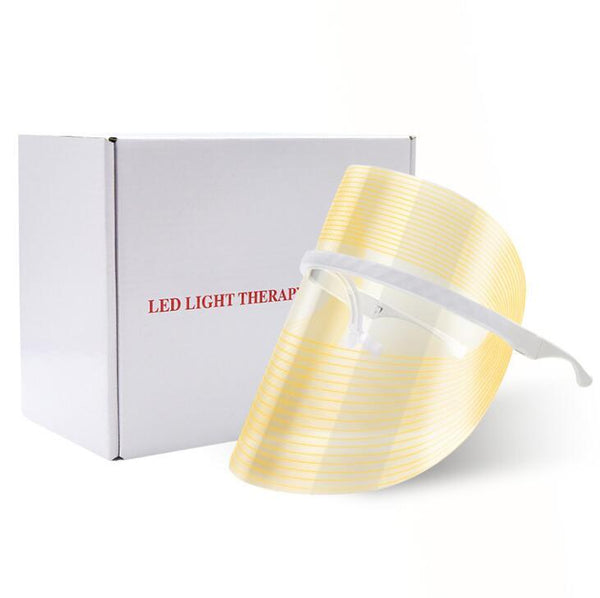 Instrument photonique pour la peau LED, 3 couleurs, masque Facial léger pour soins de la peau